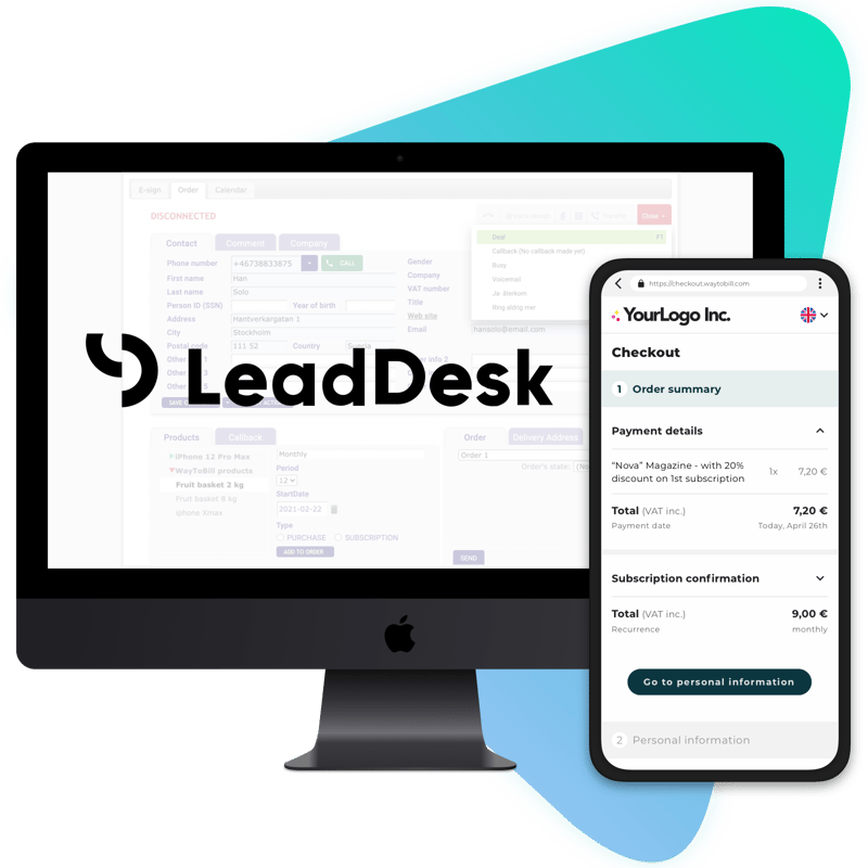 Leaddesk landing hero section visual@2x
