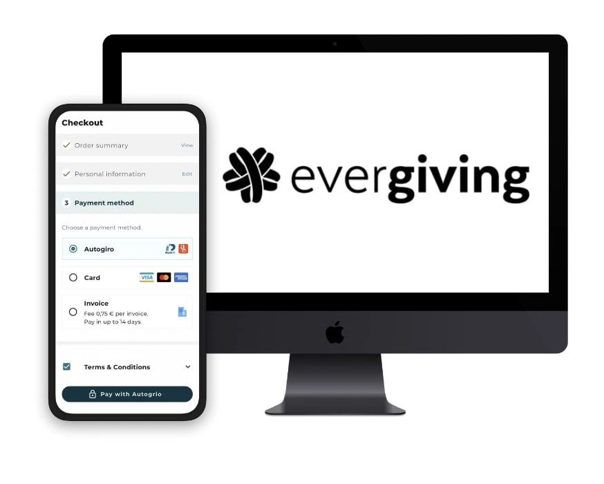 evergiving integration desktop