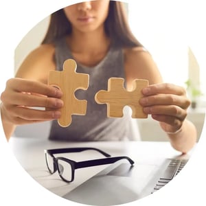 puzzle piece integration